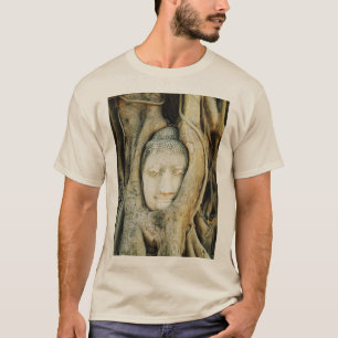 Buddha Kopf in der Feigenbaum .. Ayutthaya, Thaila T-Shirt