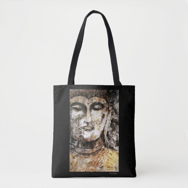 Buddha-Kunst-Taschen-Tasche (Vorderseite)