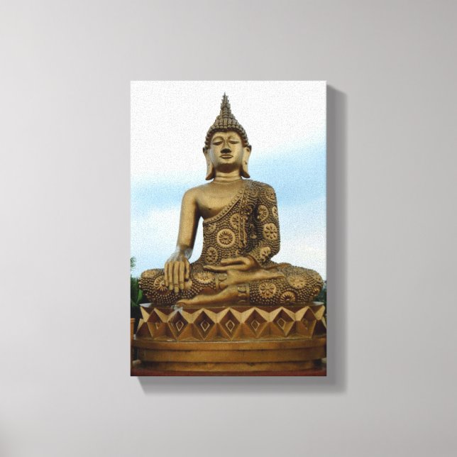 Buddha-Leinwand-Druck Leinwanddruck (Vorderseite)