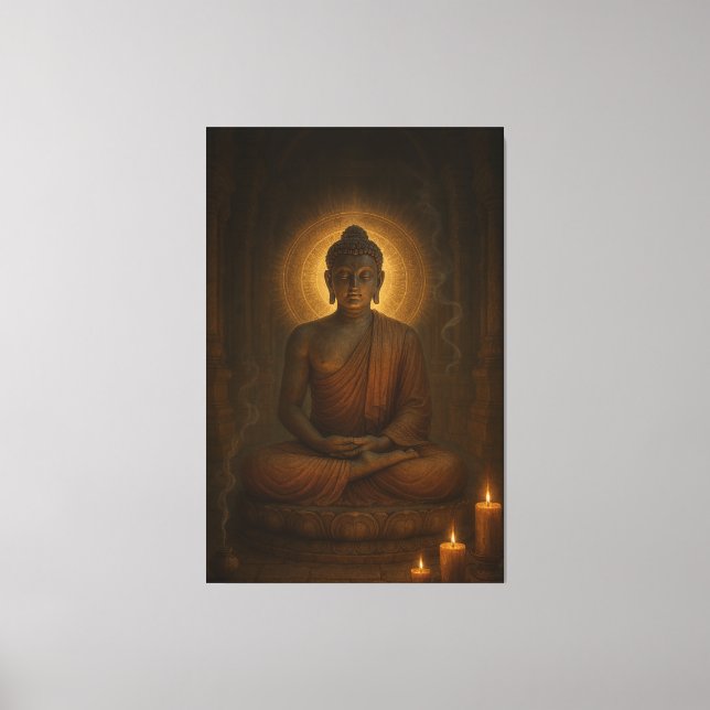 Buddha Leinwanddruck (Vorderseite)