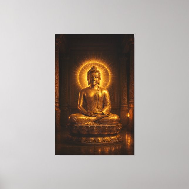 Buddha Leinwanddruck (Vorderseite)