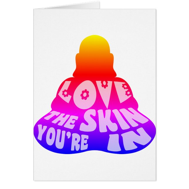 Buddha Liebe farbenfroh (Vorne)