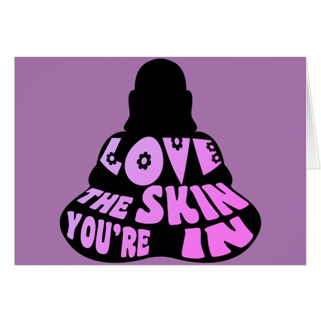 Buddha-Liebe Lila (Vorderseite (Horizontal))