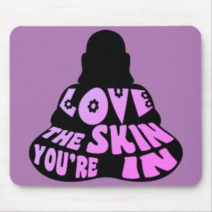 Buddha-Liebe Lila Mousepad