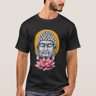 Buddha Lotus Meditation Zen Yoga Buddhistischer Bu T-Shirt