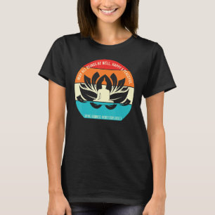 Buddha Love Kindness Retro Mindfulness Meditate T-Shirt