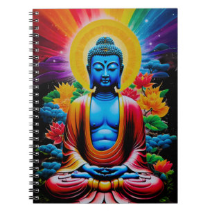 Buddha Luminous Awakening Notizblock