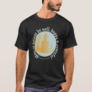 Buddha Mandala Buddhist Mindfulness Buddhismus Lov T-Shirt
