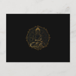 Buddha Mandala Postkarte