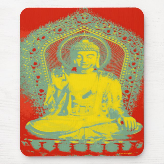 Buddha-Mausepad Mousepad (Vorne)