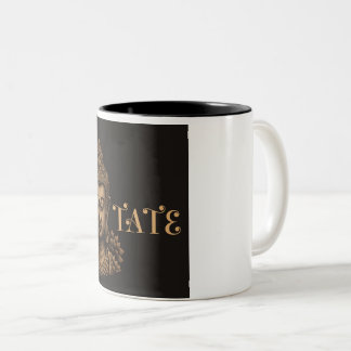 Buddha Meditates Zweifarbige Tasse