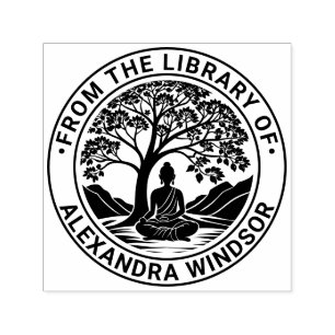 Buddha-Meditation unter dem Buchnamen der Baumbibl Permastempel