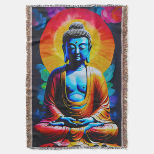 Buddha meditiert decke