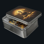 Buddha meditiert unter einem leuchtenden Baum Puzzle<br><div class="desc">Ein ruhiger Buddha sitzt in der Meditation,  umgeben von einem leuchtenden Baum. Die goldene Aura strahlt Wärme aus und symbolisiert Frieden und Erleuchtung,  während sich die Dämmerung nähert.</div>