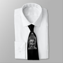 Buddha, Men Neck Tie