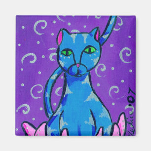 Buddha-Miezekatze Magnet