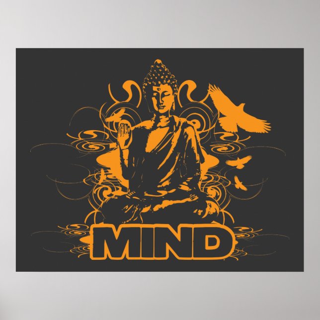Buddha Mind Print Poster (Vorne)