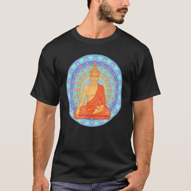 Buddha Mindfulness Buddhist Gautama Buddhism Lovin T-Shirt (Vorderseite)