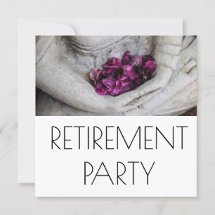 BUDDHA MIT BLOSSOMEN-PARTY EINLADUNG