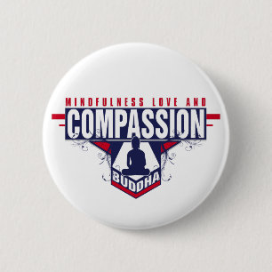 Buddha-Mitleid Button