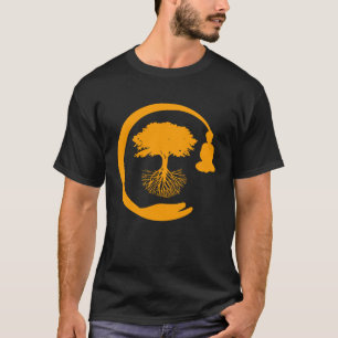 Buddha-Mönch Namaste betend, betende Hand glücklic T-Shirt