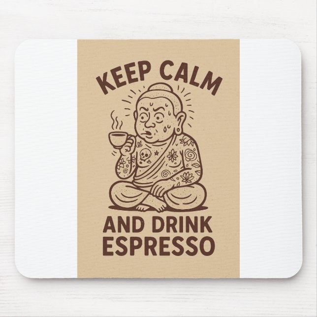 Buddha Mouse Pad Mousepad (Vorne)