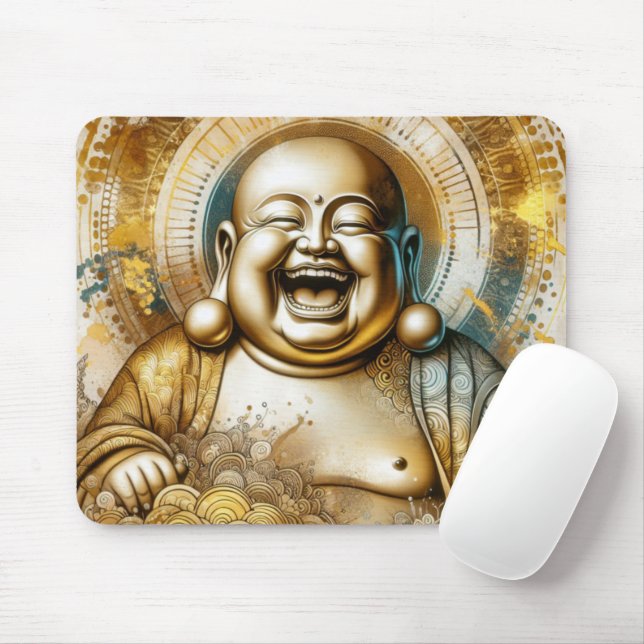 Buddha Mousepad (Mit Mouse)
