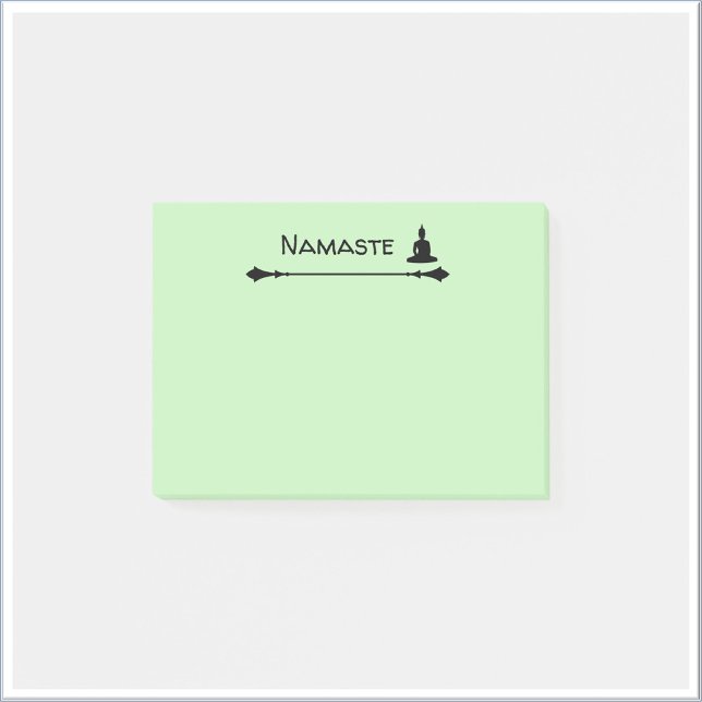 Buddha Namaste Post-it-Hinweise Post-it Klebezettel (Von Creator hochgeladen)