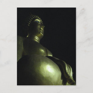 Buddha Night タ イ 仏 教 Postkarte