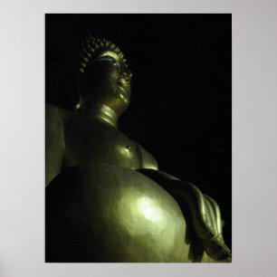 Buddha Night Poster