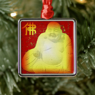 Buddha Ornament Aus Metall