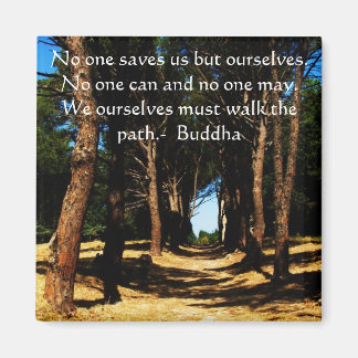 Buddha PATH Zitat Magnet