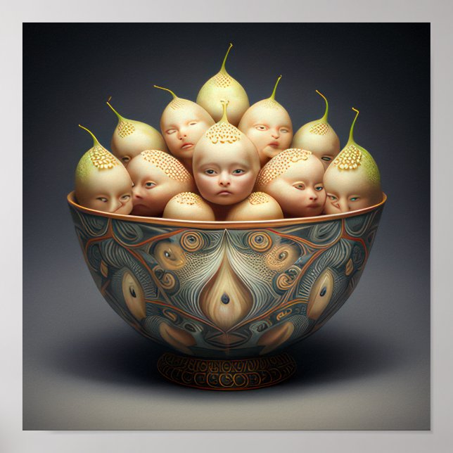 Buddha Pear Bowl 2 Poster (Vorne)
