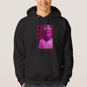Buddha Pink Mandala Metta Mindful Lounge Hoodie