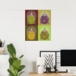 Buddha Pop Art Zen Retro Modernes, maßgeschneidert Poster<br><div class="desc">Mit Fett*fa*tin entworfen. Einfach mit eigenen Texten, Fotos oder Bildern anpassen. Für individuelle Anfragen wenden Sie sich bitte direkt an fat*fa*tin. Es gelten benutzerdefinierte Gebühren. ・ ・ ・ ・・・, dass die Nachfolger des Nachfolgs von TASTUNG direkt vor der Tasse, direkt vor der Tasse, direkt vor der Tasse: www.zazzle.com/fat_fa_tin ・ direkt...</div>