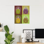 Buddha Pop Art Zen Retro Modernes, maßgeschneidert Poster<br><div class="desc">Mit Fett*fa*tin entworfen. Einfach mit eigenen Texten, Fotos oder Bildern anpassen. Für individuelle Anfragen wenden Sie sich bitte direkt an fat*fa*tin. Es gelten benutzerdefinierte Gebühren. ・ ・ ・ ・・・, dass die Nachfolger des Nachfolgs von TASTUNG direkt vor der Tasse, direkt vor der Tasse, direkt vor der Tasse: www.zazzle.com/fat_fa_tin ・ direkt...</div>