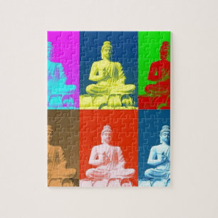 Buddha-Pop-Kunst-Art Puzzle