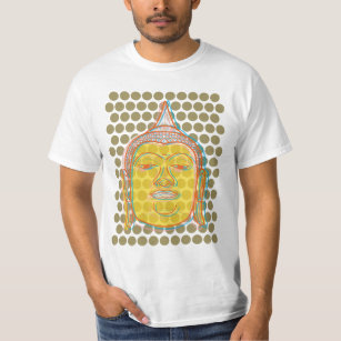 Buddha-Pop punktiert orientalischen asiatischen T-Shirt