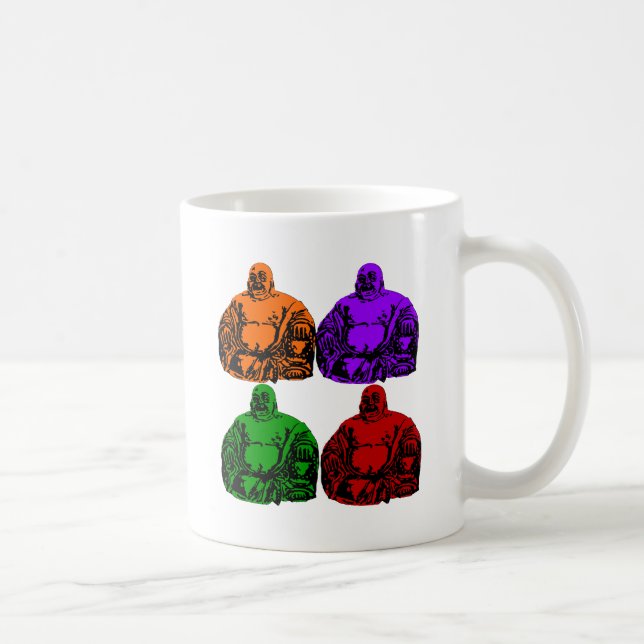 Buddha - Popkunst Tasse (Rechts)