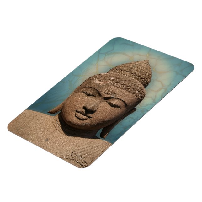 Buddha-Portrait Magnet (Linke Seite)