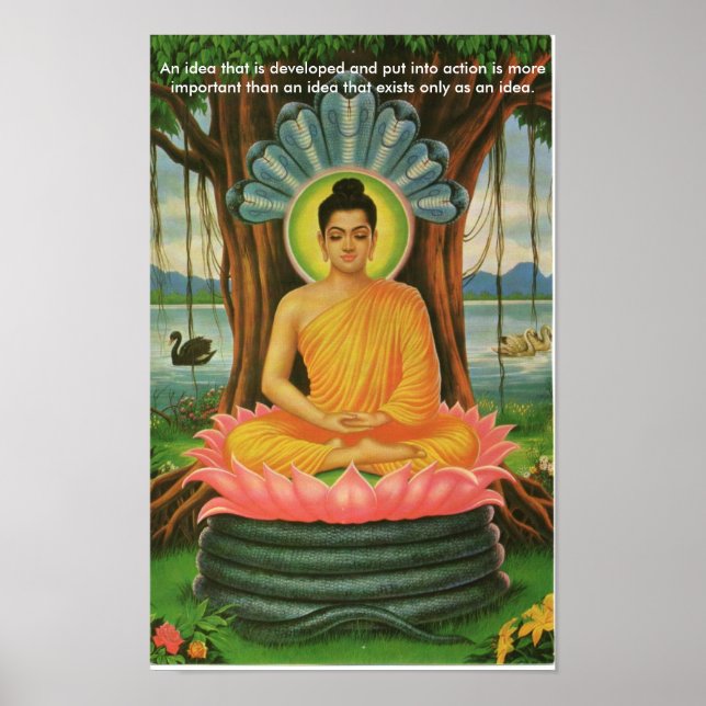 Buddha Poster (Vorne)