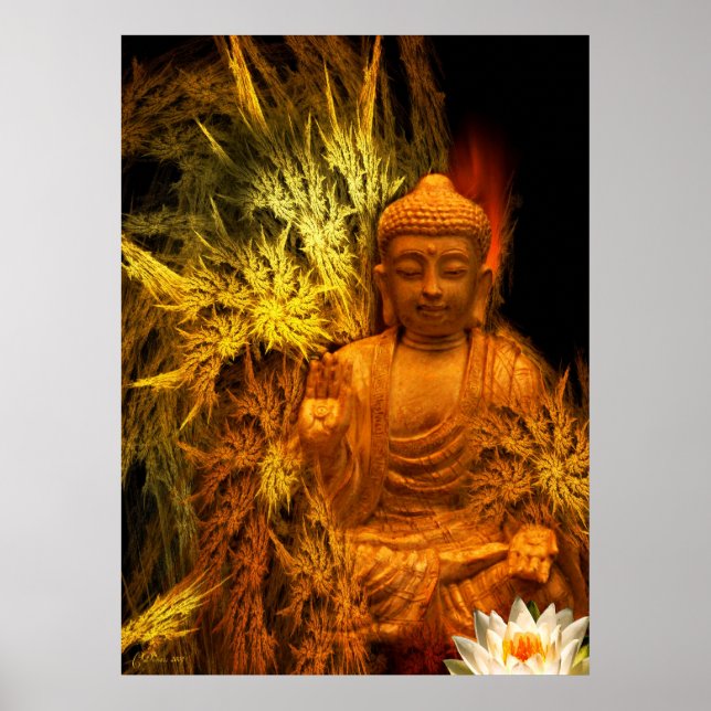 Buddha Poster (Vorne)