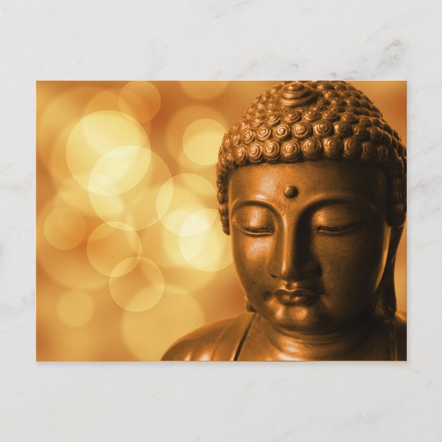 Buddha Postkarte (Vorderseite)
