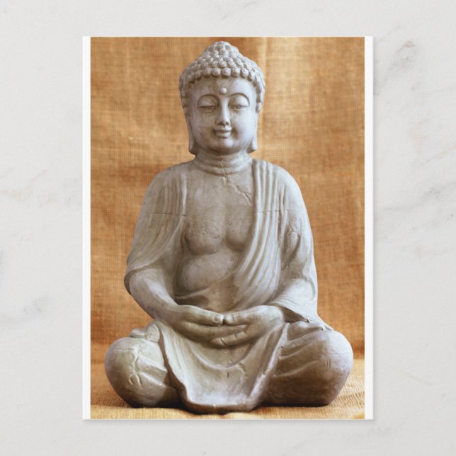 Buddha Postkarte (Vorderseite)