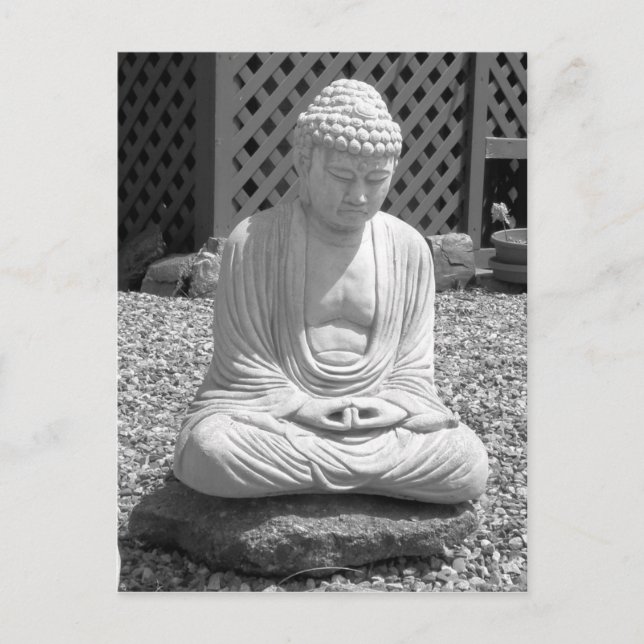 Buddha Postkarte (Vorderseite)