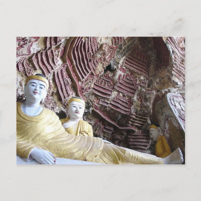 Buddha Postkarte (Vorderseite)