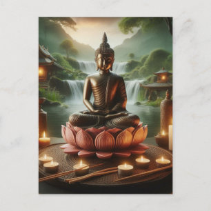 Buddha Postkarte