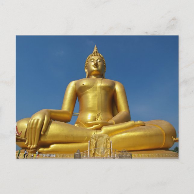 Buddha-Power Postkarte (Vorderseite)