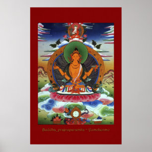 Buddha Prajnaparamita Reihe Religiöser Kunst Poster