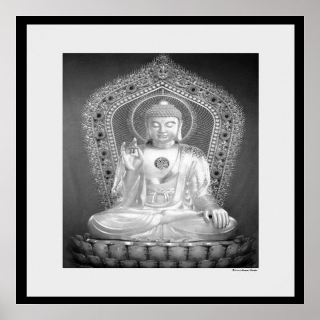 Buddha Print Poster (Vorne)